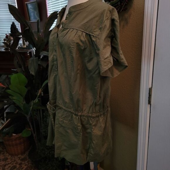Utility top popover green size 14 16 Safari summer boho Bohemian - Picture 4 of 6
